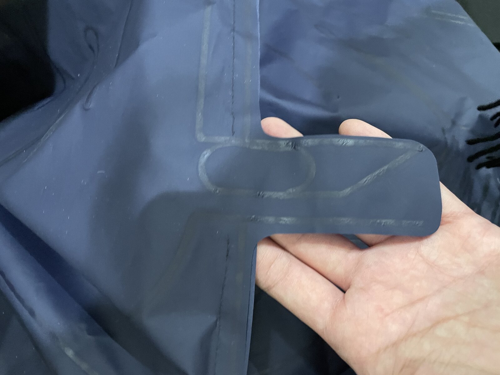 Inflatable seam detail
